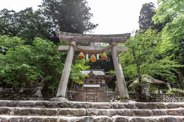Shrine Hachiman Jinja Shirakawa Історичне Японське Село Ono District Gifu — стокове фото
