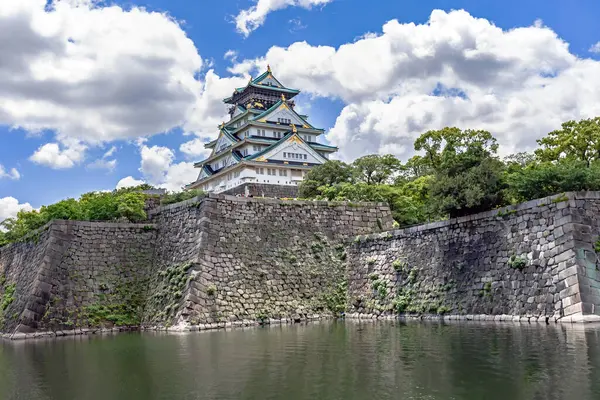 stock image Osaka Castle and views around the area
