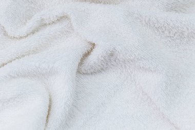 Towels have wrinkles after use.