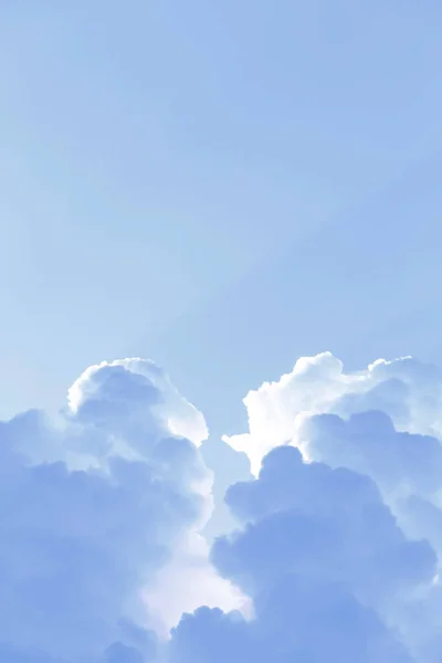 Light Shadow Clouds Sky — Stock Photo, Image