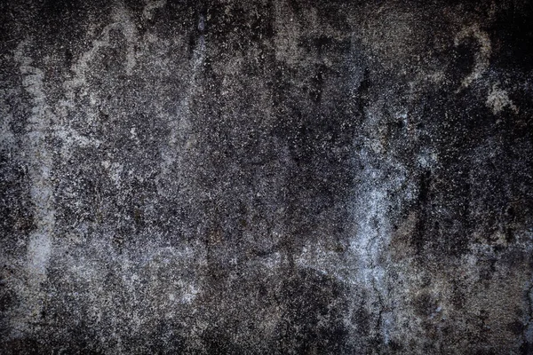 Siyah Arkaplanı Olan Beton Duvar — Stok fotoğraf