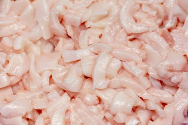 Pazarda taze mürekkep balığı, Tayland