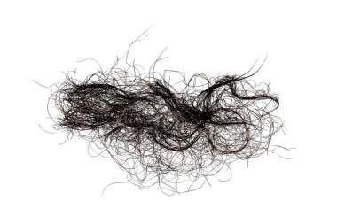 Beyaz arkaplanda siyah yün