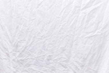 Buruşmuş beyaz kağıt dokusu