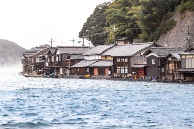 Çin şehrinin güzel manzarası