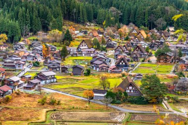 sonbahar manzara Köyü