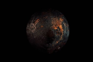 Geceleyin Dünya gezegeni