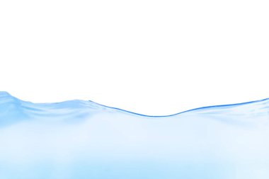 beyaz arkaplanda su sıçraması.