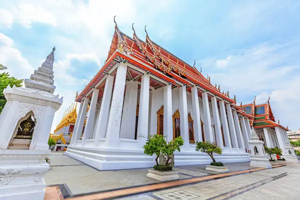 Wat Ratchanatdaram (Loha Prasat) Bangkok, Tayland.