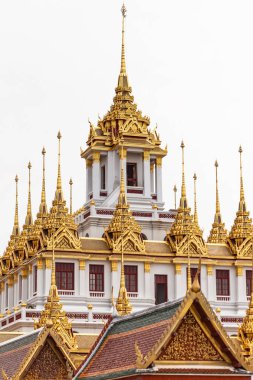 Wat Ratchanatdaram (Loha Prasat) Bangkok, Tayland.