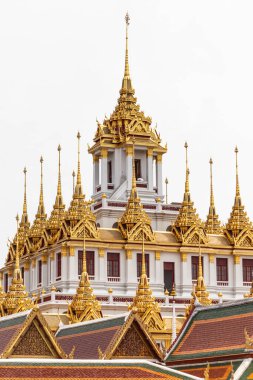 Wat Ratchanatdaram (Loha Prasat) Bangkok, Tayland.