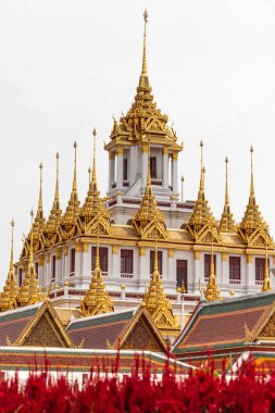 Wat Ratchanatdaram (Loha Prasat) Bangkok, Tayland.