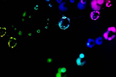 Bokeh ışıkları ve bulanık arkaplan