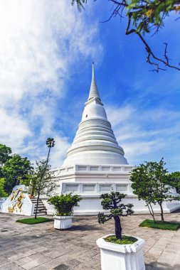 Chaloem Phrakiat Worawihan Temple, Nonthaburi Province, Thailand clipart