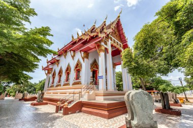 Tayland. chiang rai. Tapınakta bir tapınak.