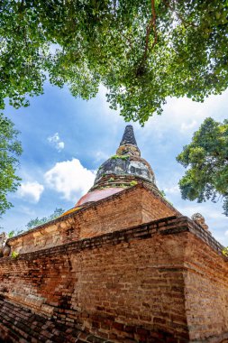 Wat Mahathat 'deki antik pagoda, Sukhothai tarihi parkı, Tayland