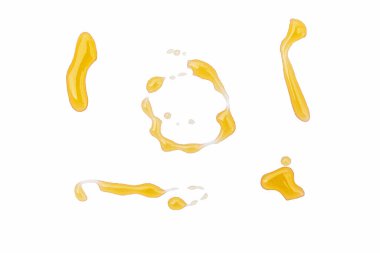 Hareket sıvı sıçrama izole