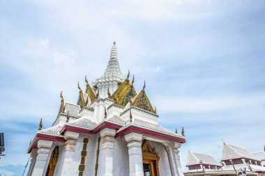 Bangkok, Tayland 'daki Wat phra kaew' daki güzel tapınak.