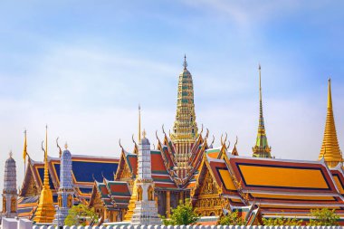 Zümrüt Buddha Tapınağı ve Büyük Saray veya Wat Phra Kaew Bangkok, Tayland
