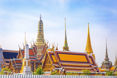 Zümrüt Buddha Tapınağı ve Büyük Saray veya Wat Phra Kaew Bangkok, Tayland