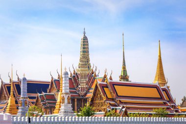 Zümrüt Buddha Tapınağı ve Büyük Saray veya Wat Phra Kaew Bangkok, Tayland