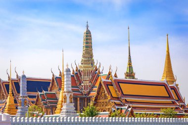 Zümrüt Buddha Tapınağı ve Büyük Saray veya Wat Phra Kaew Bangkok, Tayland