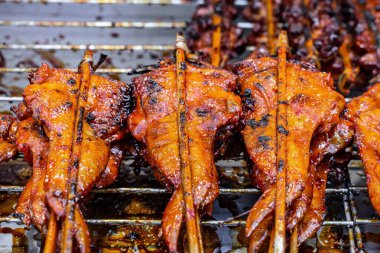 Soslu Tavuk kanat ızgara