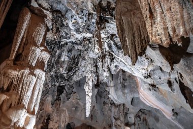 cave in the cave of the dead sea in the north of israel