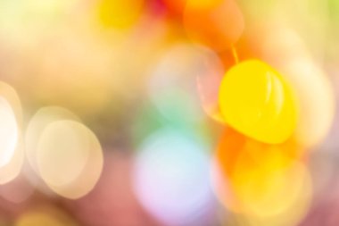 Bokeh ışıkları ile bulanık arkaplan.