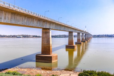 Trieste, İtalya 'da nehir manzarası