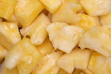 Arkaplan olarak ananas dilimleri