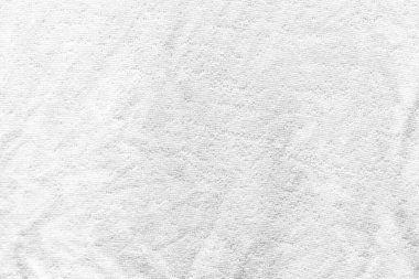Beyaz kumaş kumaş doku arkaplanı.