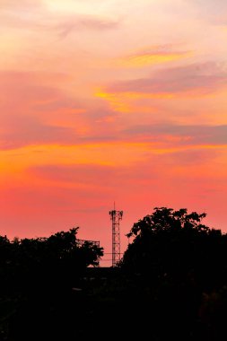 Barselona şehrinin manzarası