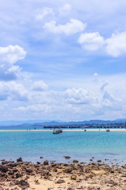 Güzel sahil ve deniz