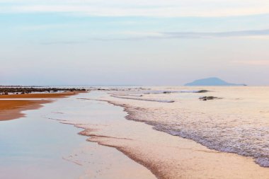 Denizin güzel deniz manzarası. Doğa.