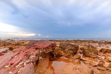 Güzel deniz manzarası. doğa arkaplanı