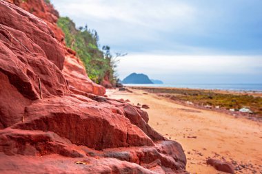 Tayland adasının güzel manzarası