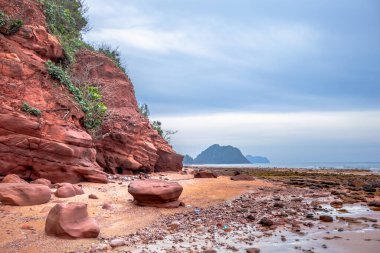 Denizde güzel bir sahil