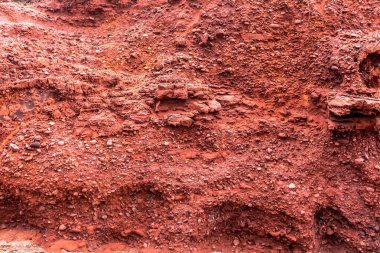 Eski kırmızı tuğla duvarın arkaplanı.