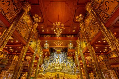 Tayland 'daki kutsal Buda tapınağı.