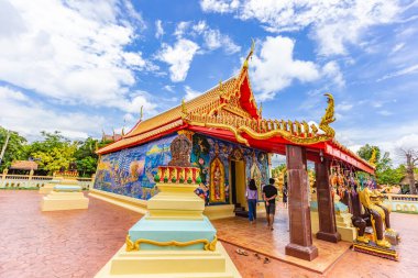 Tayland. chiang mai. Wat saeng kaeo tapınağı