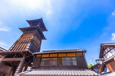 Çin şehrinin güzel mimarisi