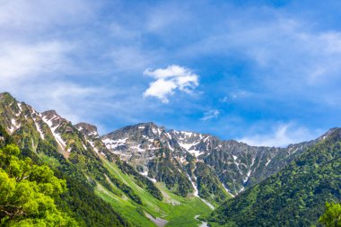 Dağların güzel manzarası