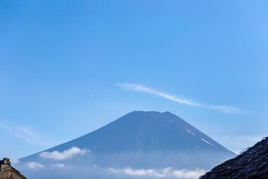 Fuji Dağı 'nın güzel manzarası