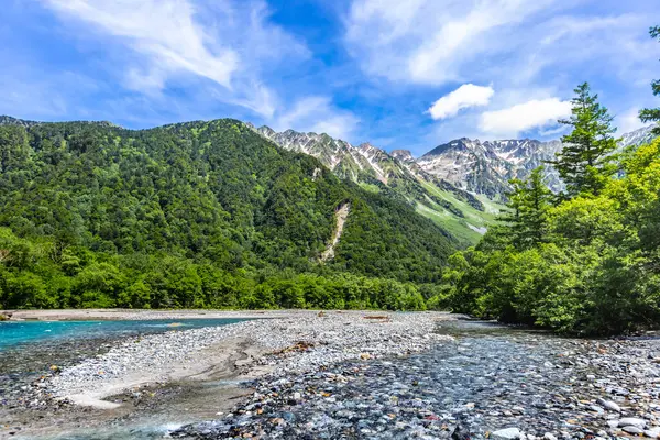 Dağlardaki dağ nehri