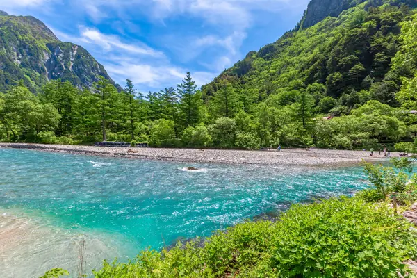 Güzel göl manzarası