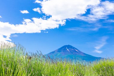 Chianako 'daki Fuji Dağı' nın güzel manzarası