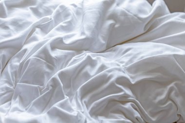 beyaz yumuşak keten kumaş dokusu arkaplan