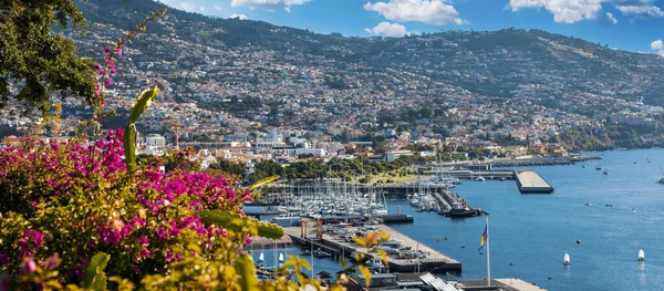 Cityscape Funchal City Madeira Island Portugal — Stock Photo, Image