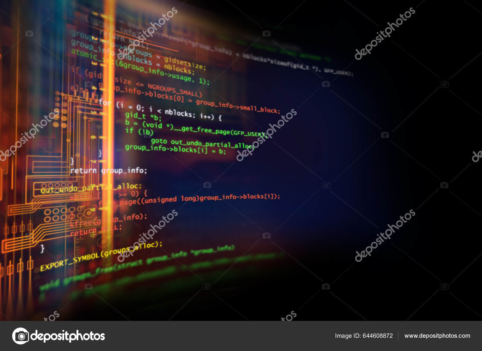 Software Developer Programming Code Abstract Computer Script Code